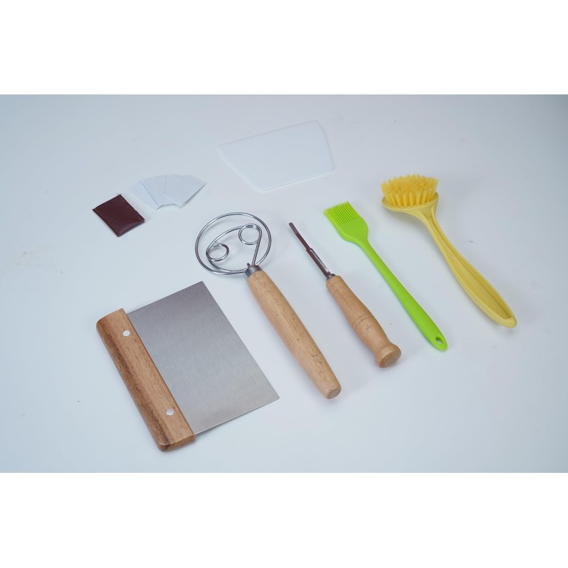 Premium Sourdough Bread Proofing Basket Set – Round Banneton with