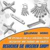 Millenium Works Conical Square Key with External Square | Square