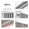 QUOYA Smart Electric Curtain Track Wave Ripple Fold Runners, compatible