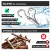 AccEncyc M6 Concrete Wall Hook 304 Stainless Steel Expansion Hook