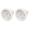 2pcs MR11 LED Light Bulbs AC12V 3W 300LM High Brightness