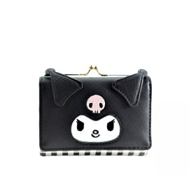 Sanrio Kuromi Tri-fold Mini Base Wallet | Sanrio