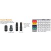 GEARWRENCH 19 Pc. 1/2" Drive 6 Pt. Standard Impact Socket