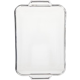 Anchor Hocking 4.8 Quart Rectangular Glass Baking Dish (1 piece, tempered tough, dishwasher safe)