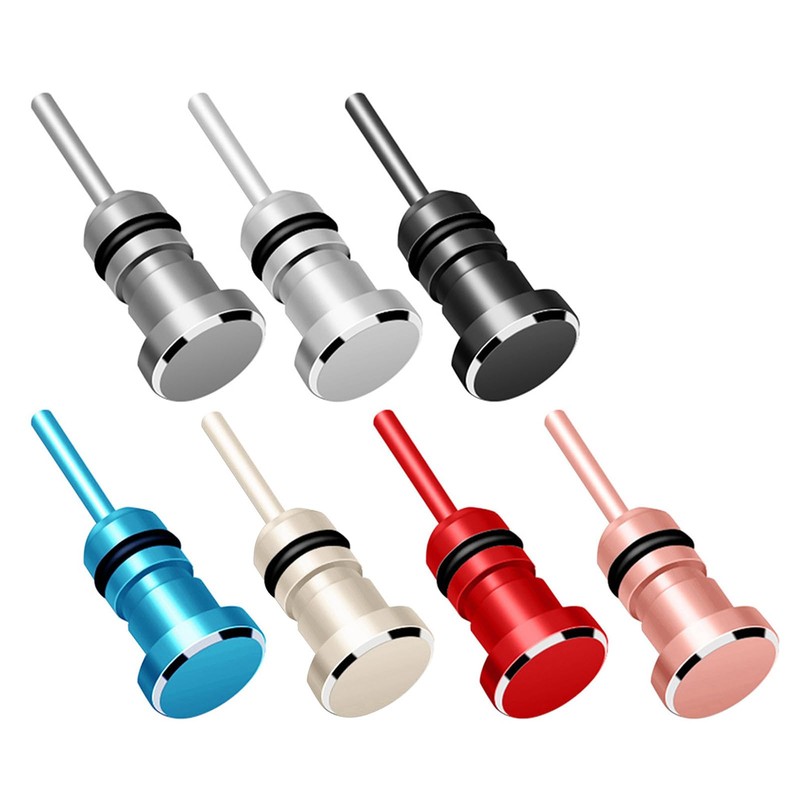 Psdndeww Headphone Accessories Charging Port Protector Anti Plug Portable Metal