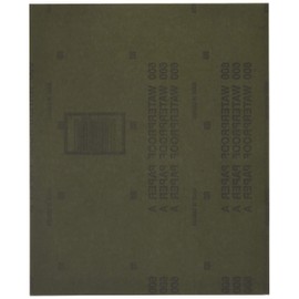 Norton 48058 Sandwet 5-Pack Sandpaper 600 Grit, 9-Inch x 11-Inch Sheets, 1-Pack