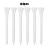 Tees, Unbreakable Transparent Tees, 100 Pieces, 70 Mm, Wooden Tees,