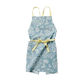 Style on Bag [Rep] Work Apron, Breastplate Apron, Stylish, Easy to Put On and Take Off, Yuri/Blue 12