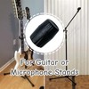 10 PCS Microphone Guitar Stand Foot Protector Rubber Stand Cap