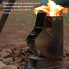 Outdoor Convenient Stove Foldable Portable Stainless Steel Wood Burning Stove