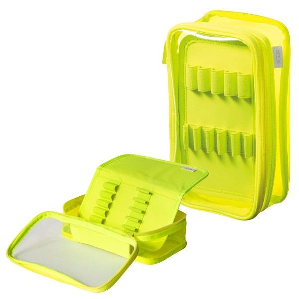 Lihit lab. Pen Case XCOA Neon Yellow