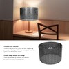 Drum Lamp Shade E27 E14 Clip Fir Leaf Shape Hollow