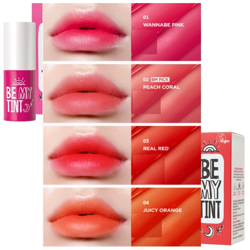 YADAH Be My Tint 4g, Tint:02 Peach Coral
