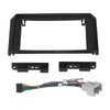 Car Navigation Panel Frame Dashboard Kit ABS Plastic Seamless Replacement