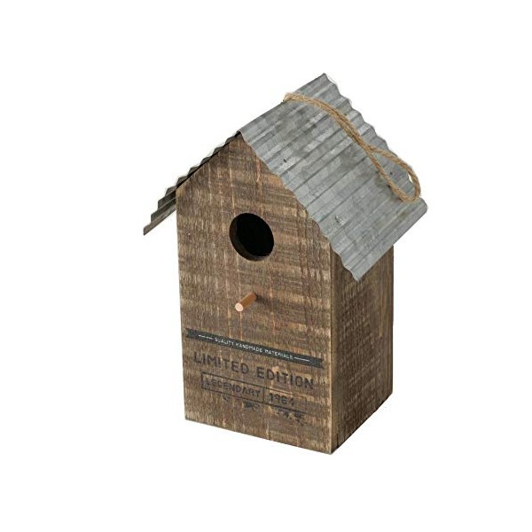CasaJame Wooden Bird House for Balcony and Garden, Nesting Box,