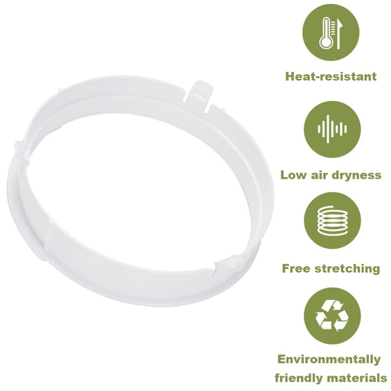 Air Conditioner Exhaust Hose Connector, Universal AC Tube Adapter, Hose