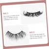 Minkissy 3sets False Lashes Kit Natural Eyelash Extensions Perfect for