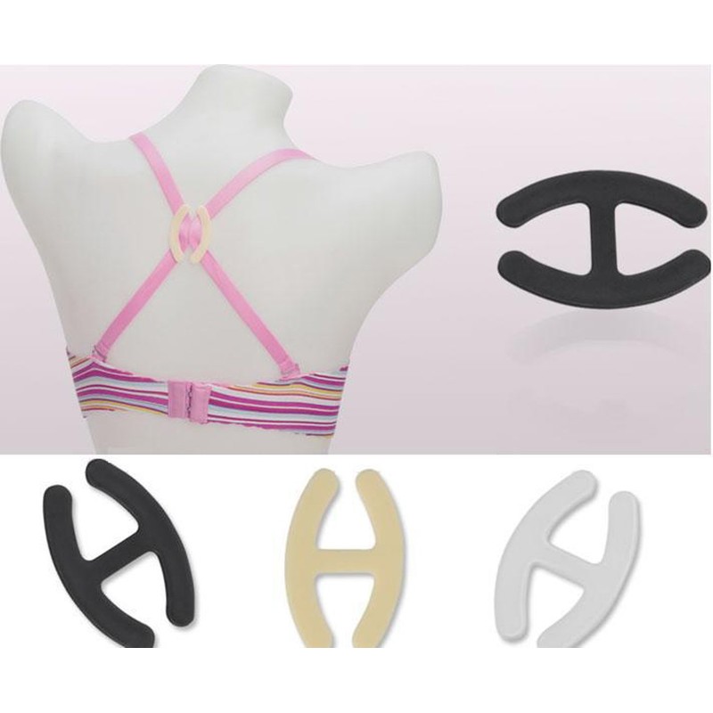 DoHope 9pcs Cleavage Control Bra Strap Clips Converter Hide Bra