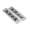 Pair of Push & Pull Adhesive Door Signs - Available