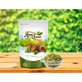 Anna and Sarah Pumpkin Seeds, Raw, Unsalted, Fresh, in Resealable Bag, 3 Lbs