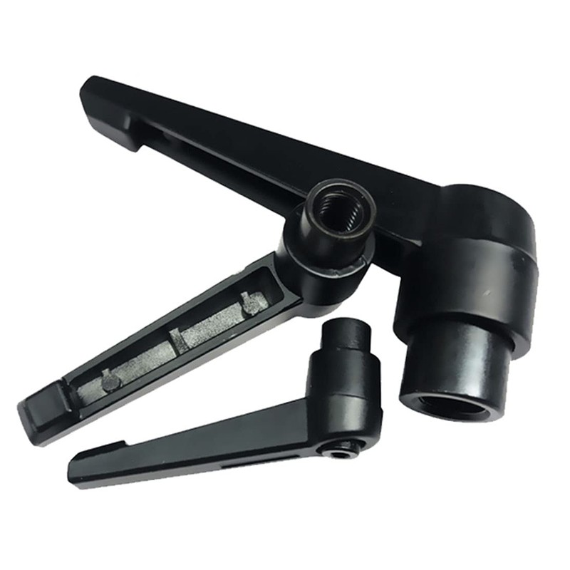 Anawakia 4pcs Handle Adjustable Clamping Lever Thread Push Button Ratchet