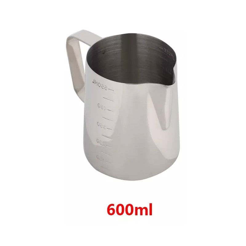 Generic Taza Medidora De Acero Inoxidable Jarra Café Leche (600