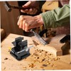 TEHAUX 2 pcs Mini Tabletop Bench Vise with Suction Base
