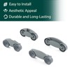 WD35X21041 Dishwasher Lower Rack Wheels Replacement Parts for GE Dishwasher