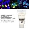 Lazmin112 Luminous Paints, Water Based Luminous Neon Paints for Graffiti