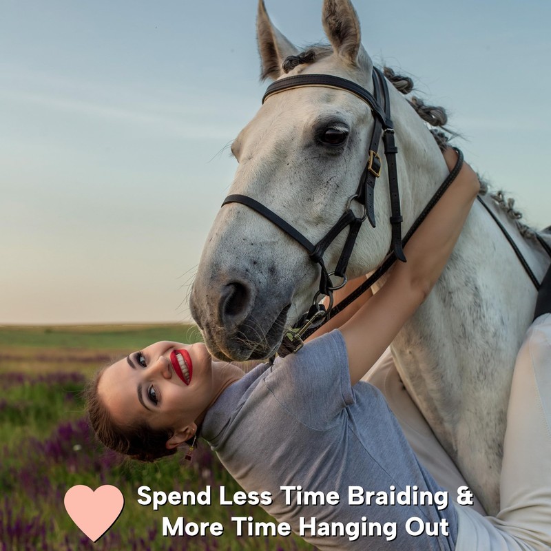 LBH MARKET Braid Aid Sectioning Comb - Finger Parting Tool