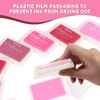 6 Different Shades of Pink Ink Pads, Pink Stamp Pad