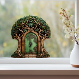 Beautiful Tree Fairy Door - Fairy Door Wall Sticker