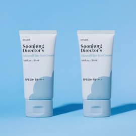 Etude [에뛰드]순정 디렉터 무기자차 선크림 기획세트 SPF50+/PA++++ [Etude] Pure Director Non-Chemical Sunscreen Cream Set SPF50+/PA++++