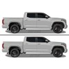 SlickMod Chrome Delete Blackout Vinyl Overlay for 2022-2024 Toyota Tundra