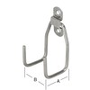 VORMANN Tool Hooks, Wall Hooks, Garage Hooks, Load Capacity 20