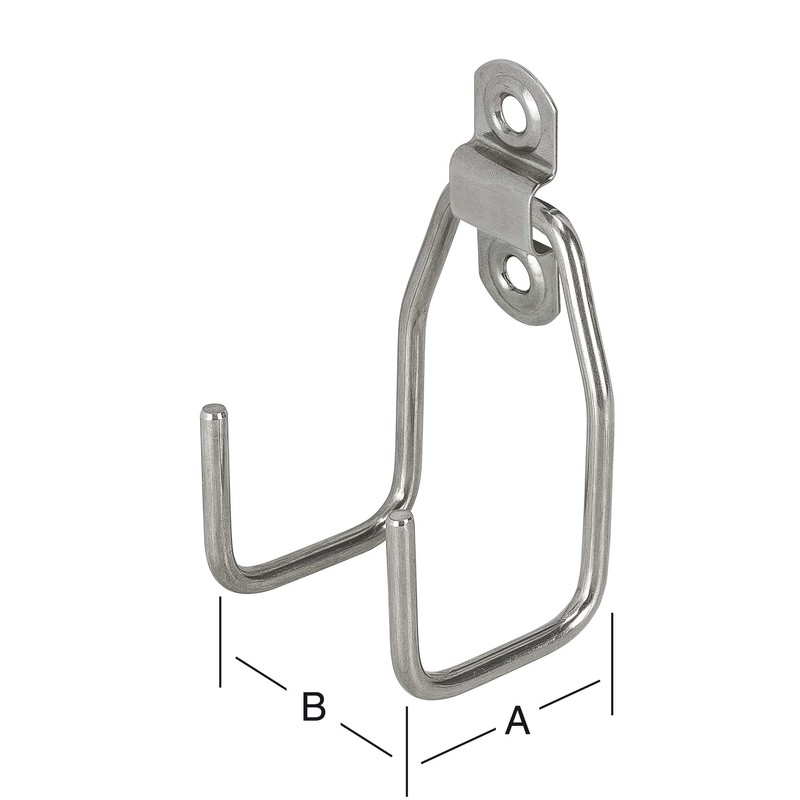 VORMANN Tool Hooks, Wall Hooks, Garage Hooks, Load Capacity 20