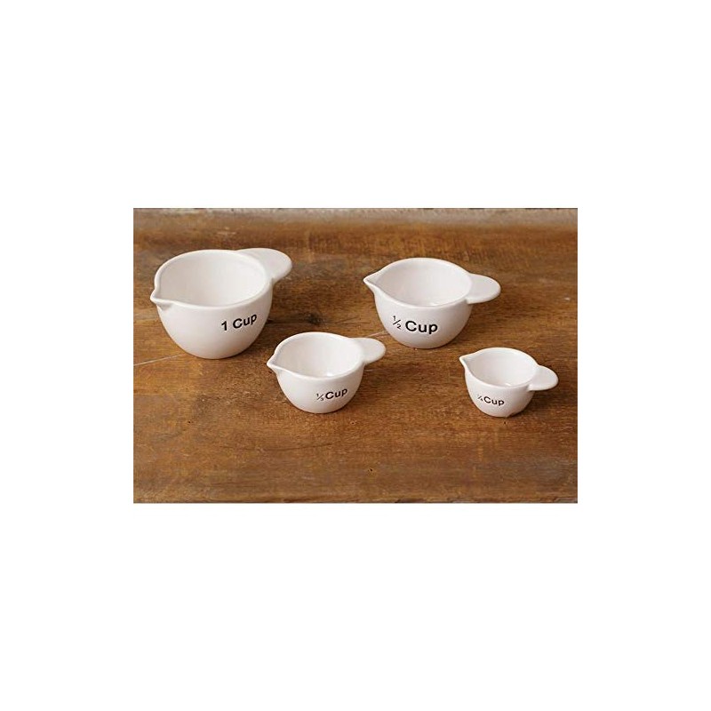 Your Heart's Delight Set of 4 Pottery - Measuring Cups
