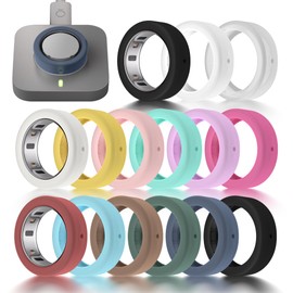 Seltureone 15 Stück Hülle Kompatibel mit Oura Ring Gen 4/Gen 3, Ultradünn, Kratzfest 2025 Neues Upgrade Kompatibel mit Oura Ring Gen 4/3 Schutzhülle - L