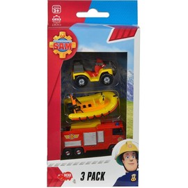 Dickie -Spielzeug 203099629 – Fireman Sam vehicle set – Assorted Colours