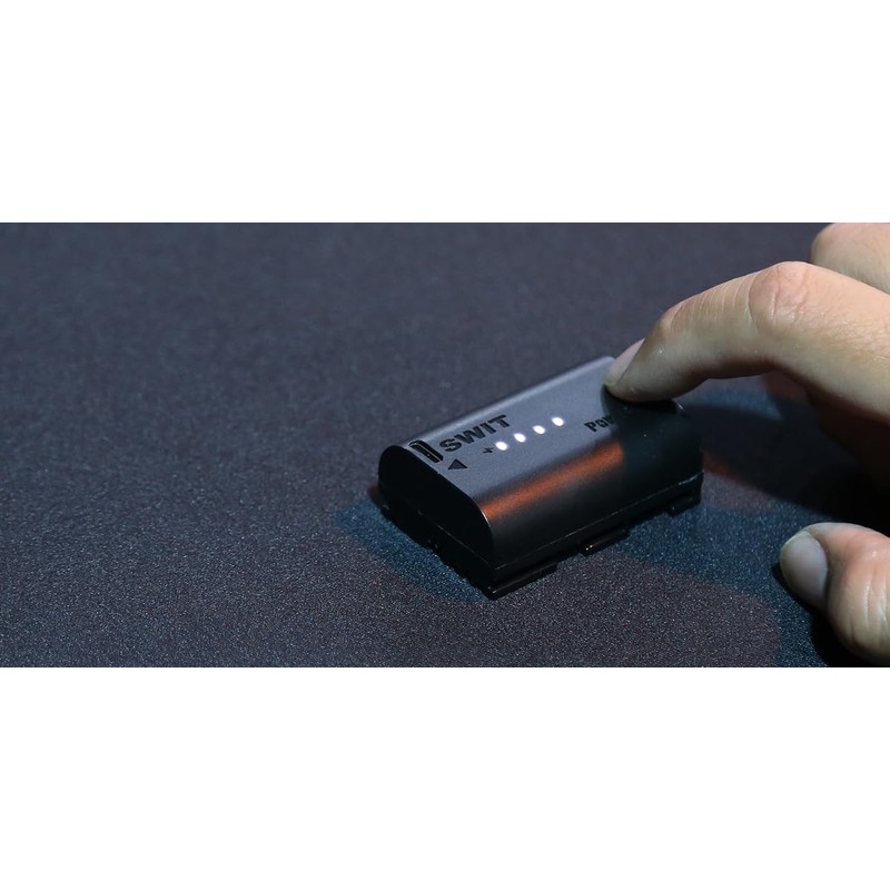 PowerCell LP-E6P SWIT, Uses Premium Japanese Cell, USB-C Charger, Canon