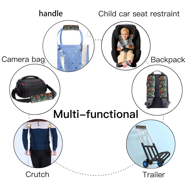 2 Pack VegaPunkLab Seat Straps Shoulder Pads for Kids -