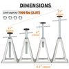 OULEME RV Stabilizer Jacks, Stack Jack Stands for RV Camper