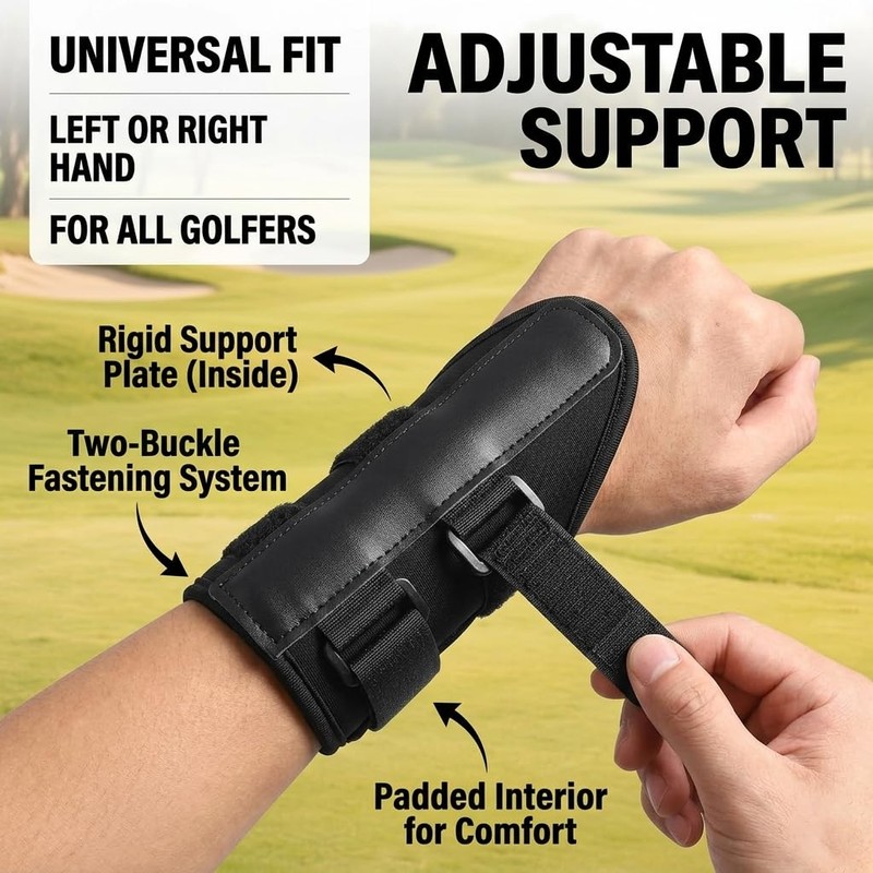 NADUSEP Golf Wrist Brace with Arm Band, Golf Swing Training