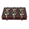 6Pcs Mule Mug Holder Set Sturdy Hammered Cocktail Drink Beer