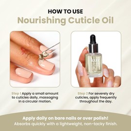 LONDONTOWN LONDONTOWN Nourishing Cuticle Oil with Dropper for Softer, Healthier Cuticles, Vegan & Cruelty-free, 1 ct.