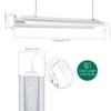 SZHLUX Grow Light 4FT 140W (2×70W, 800W Equivalent) Super Bright