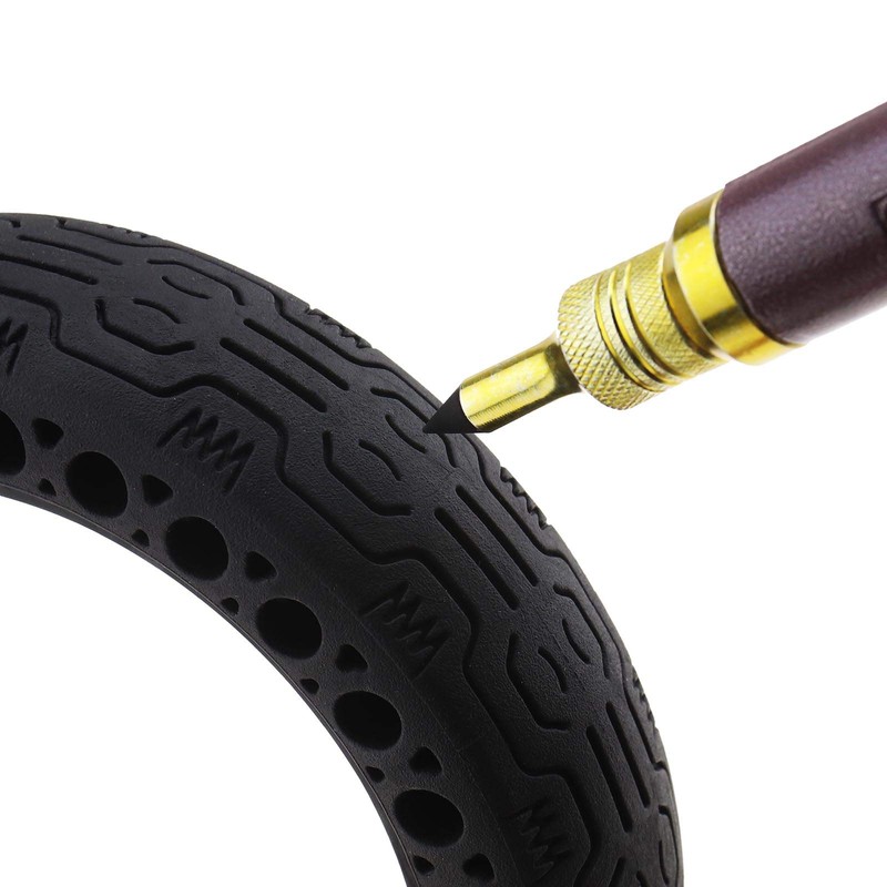 Micro Traders Tubeless Tyre Repair Kit, with Storage Box for