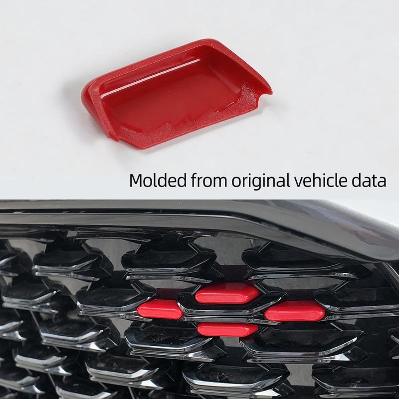 Compatible with Mazda CX-5 2022-2025, Center Red Dot Grille Decorative
