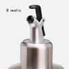 Gteller Stainless Steel Olive Oil Dispenser, Leakproof Pourer Dispensing Bottle