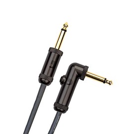 D'Addario Circuit Breaker Instrument Cable, Right-Angle, 10 feet